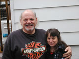 photo:  Frank KB3AHE and his wife KB3OMT