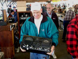 photo:  Jim KN3DAY and his new receiver