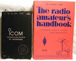 photo: IC-PCR-1000 receiver and a radio handbook