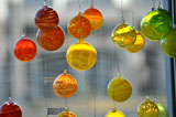 photo:  Colored glass balls
