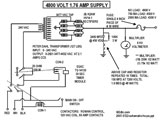 schematic:  high voltage power supply