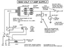 schematic: high voltage power supply