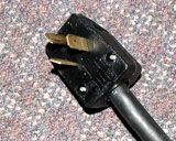photo of dryer plug