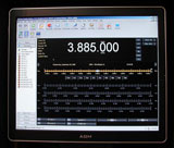 photo: Computer screen for Icom PCR-1000 receiver